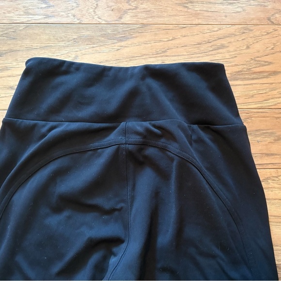 Athleta Women's Headlands Hybrid Moto Tight Leggings Zip Ankle Pockets Black 0 - Picture 5 of 11